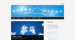 Desktop Screenshot of allaboutcloud.info