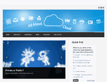 Tablet Screenshot of allaboutcloud.info